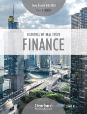 Essentials of Real Estate Finance 