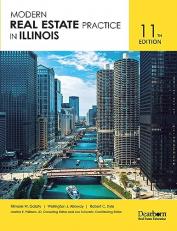 Modern Real Estate Practice In Illinois 11th