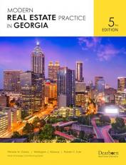 Modern Real Estate Practice in Georgia, 5th Edition: Includes Key Terms, Math FAQs, 26 Unit Quizzes & 2 Sample Exams (Dearborn Real Estate Education)