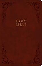 KJV Large Print Personal Size Reference Bible, Burgundy LeatherTouch, Indexed 