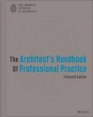 The Architect's Handbook of Professional Practice 15th