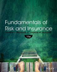 Fundamentals of Risk and Insurance 11th