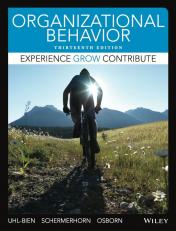 Organizational Behavior 