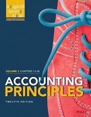 Accounting Principles 12e, Volume 2 + WileyPLUS Registration Card