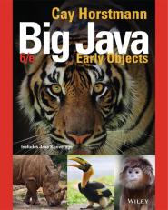 Big Java: Early Objects, Interactive Edition 