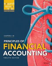 Principles of Financial Accounting 12e + WileyPLUS Registration Card