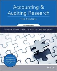 Accounting and Auditing Research: Tools and Strategies 