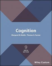 Cognitive Psychology, Eighth Edition International Student Version Premium Custom Edition