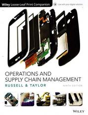 Operations and Supply Chain Management, 9e Loose-Leaf Print Companion e-Text with EPUB Reg Card Set with Access