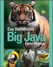 Big Java: Early Objects, Enhanced 7th