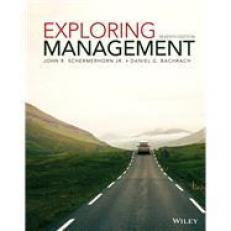 Exploring Management, Seventh Edition WileyPLUS Single-term