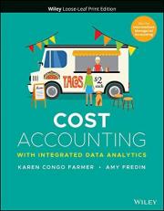 Cost Accounting : With Integrated Data Analytics 