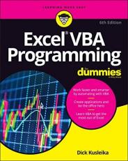 Excel VBA Programming for Dummies 6th