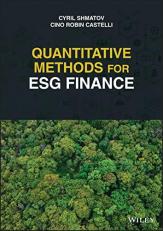 Quantitative Methods for ESG Finance 