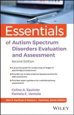 Essentials of Autism Spectrum Disorders Evaluation and Assessment 2nd