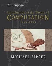 Introduction to the Theory of Computation 3rd