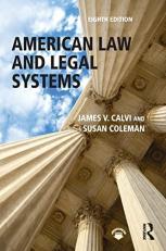 American Law and Legal Systems 8th