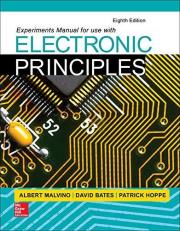 Experiments Manual for Use with Electronic Principles 8th