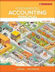 Fundamental Accounting Principles Vol 1 16th