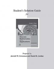 Student's Solutions Guide for Discrete Mathematics and Its Applications 8th