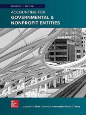 Accounting for Governmental and Nonprofit Entities 