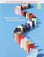 Retailing Management [Paperback] Michael Levy, Barton Weitz 10th