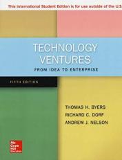 Technology Ventures: From Idea to Enterprise 5th