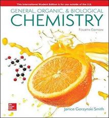 General Organic & Biological Chemistry 4Th Edition