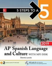 5 Steps to a 5 - AP Spanish Language and Culture with Mp3 Disk 2019 with CD