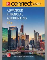 Connect Access Card for Advanced Financial Accounting 12th