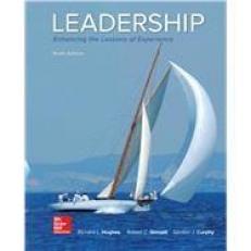 Leadership: Enhancing the Lessons of Experience 9th