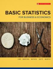 Basic Statistics for Business and Economics 7th