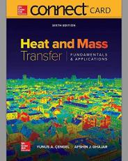 Connect Access Card for Heat and Mass Transfer: Fundamentals and Applications 6th