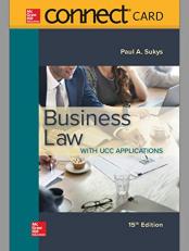 Connect Access Card for Business Law with UCC Applications 15th