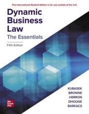 Dynamic Business Law: The Essentials 5th