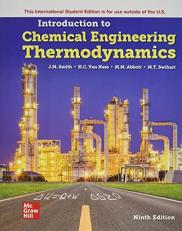 Introduction to Chemical Engineering Thermodynamics 9th