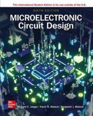 ISE Microelectronic Circuit Design (ISE HED IRWIN ELEC&COMPUTER ENGINERING) 6th