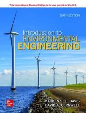 ISE Introduction to Environmental Engineering (ISE HED CIVIL ENGINEERING) 6th