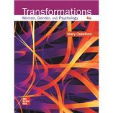 Transformations : Women, Gender and Psychology 