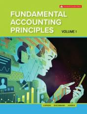 Fundamental Accounting Principles Volume 1 17th