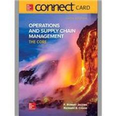 Operations and Supply Chain Management: The Core - Access 5th