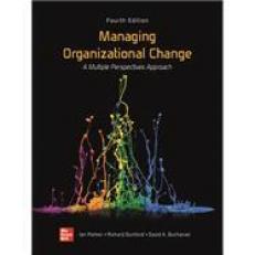 Connect Online Access for Managing Organizational Change 4th