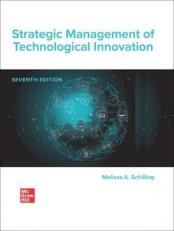 Strategic Management of Technological Innovation 