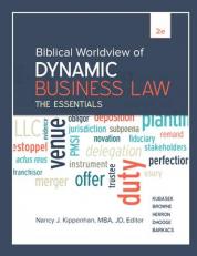 Biblical Worldview of Dynamic Business Law (Looseleaf) (Custom) 2nd