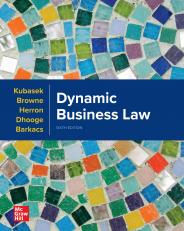 Dynamic Business Law (cl) 6th