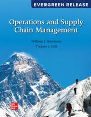 Operations and Supply Chain Management: 2024 Release 