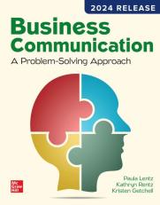 Business Communication: A Problem-Solving Approach 2nd