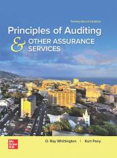Principles of Auditing & Other Assurance Services 22nd