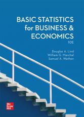 Basic Statistics for Business and Economics 10th
