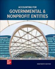 Accounting for Governmental & Nonprofit Entities 19th